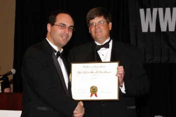 Dr Rick Ubic receives the Robert L. Coble Prize