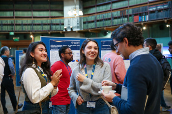 Discussions at the Research Showcase