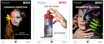 click/tap to enlarge this image... Examples of campaign posters on toxic beauty