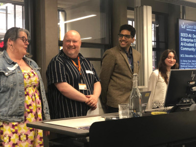 Engineering student presents scholarship research with Dr Rehan Shah at …