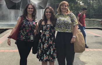 L-R: Professor Diana Lopez, Dr Ana Jorge Sobrido and Professor Magda Titirici