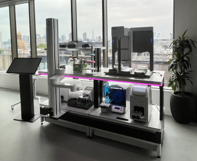 click/tap to enlarge this image... Automata's LINQ automated lab system