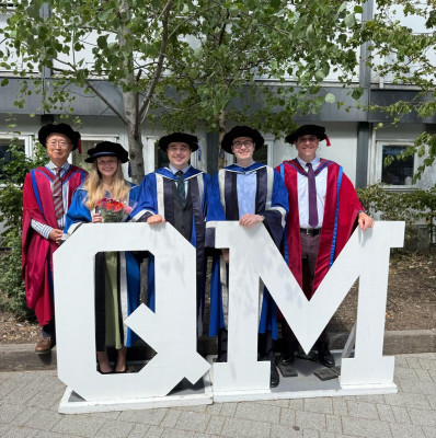 Three PhD students join the role of honour in James …