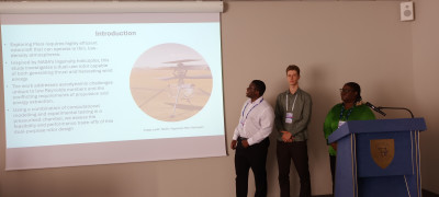 Innovative rotor design presented by MEng students at the 16th …