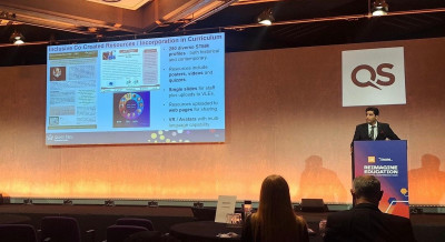 CAISE team showcases pioneering inclusive education project at global QS …