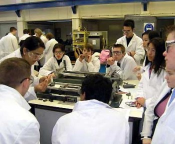 Student at last years summer school
