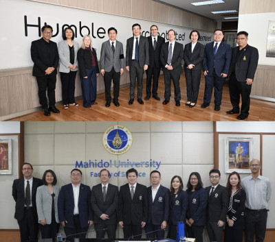 Queen Mary visited Office of the Civil Service Commission and Mahidol Science