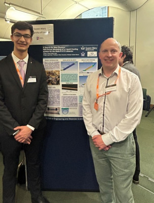 QMCUR Students at Posters in Parliament and a standing ovation &hellip;