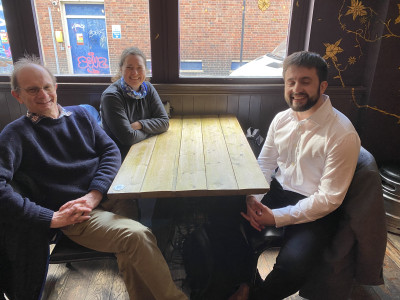 click/tap to enlarge this image... Connor's examiners were Dr Blandine Poulet (University of Liverpool) and Dr Simon Rawlinson (QMUL)