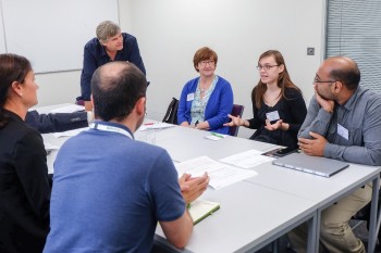 Group working session on network priorities facilitated by Tom Crabbe, UCB