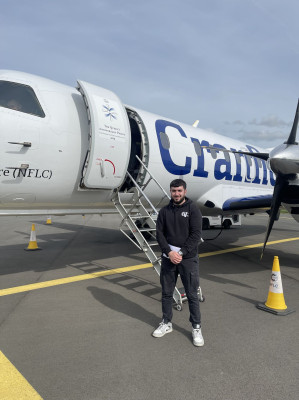 Aerospace Engineering students take part in a Flight Test