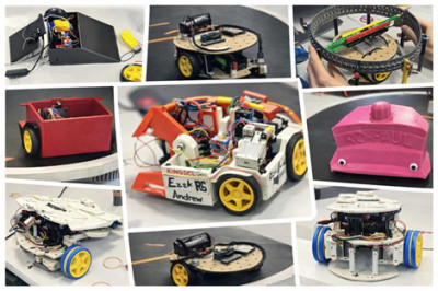 Sumo robot competition - Queen Mary's Electronics Society in action