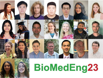 Queen Mary Bioengineering at BioMedEng23 with 15 oral presentations, 6 poster presentations and 3 chaired sessions