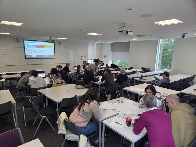 Qmul Math Dr Rehan Shah and SEMS student host workshop on designing assessment ...