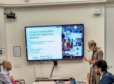 Professor Anne Nortcliffe showcases the Inclusive Employability Toolkit at Queen …