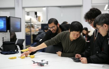 Students compete to make drones smart in annual hack