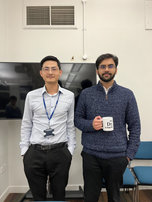 PhD success for Hirak Kansara under the supervision of Dr …