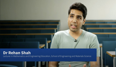 Dr Shah highlighting the impact of CAISE for QMUL's video pitch