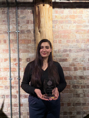 Materials Science graduate wins prestigious June Wilson award from IOM3