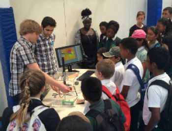 Marie Curie fellows deliver at Big Bang in Stanmore 