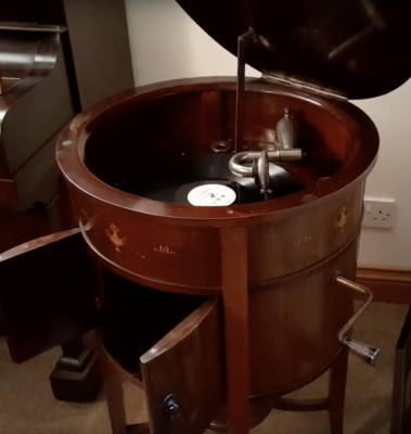 Gramophone from the 1920s