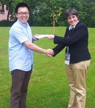 Guangchang Wu wins best poster at ECCMR 2013.