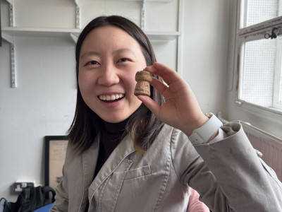 Dr Yushen Wang after passing her viva with minor correction.