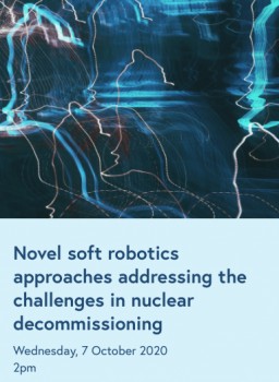 Talk by Prof Kaspar Althoefer at the IET on 'Novel soft robotics approaches: Addressing the challenges in nuclear decommissioning'
