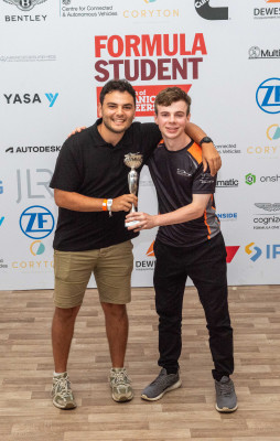 click/tap to enlarge this image... QMFS Team Members – From Left: Salvatore Aloj and Daniel Solan