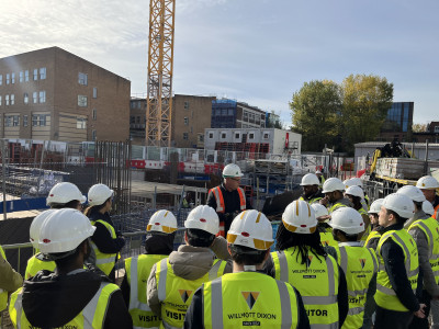 Engineering Project Management students gain real-world insights at the new …