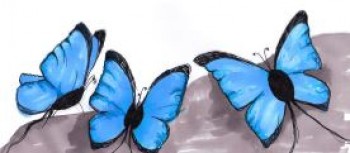 click/tap to enlarge this image... A detailed view of the butterflies which will be made from smart materials.