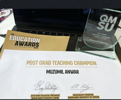 Award and certificate.