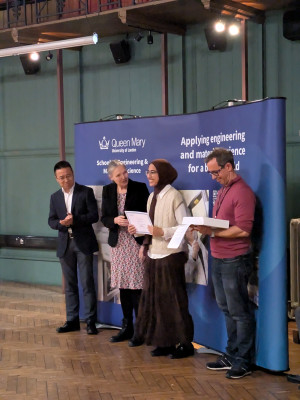 click/tap to enlarge this image... Sara Perveez-Dhanjal; Meredith Thring Award for the best Year-2 student enrolled on a Robotics undergraduate programme (2024-25)