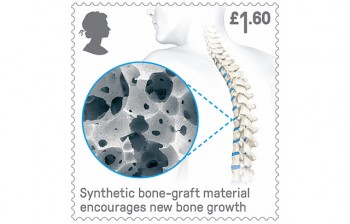 click/tap to enlarge this image... A close-up of Dr Hing's stamp