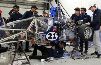 Queen Mary students gear up for racing car event