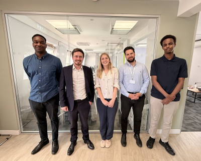 Four engineering students complete internships with Ameresco renewable energy