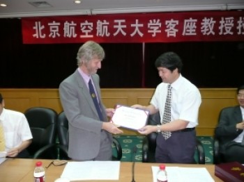 Prof. John Stark visits China