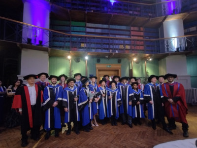 Graduating PhD students from the School of Engineering and Materials Science