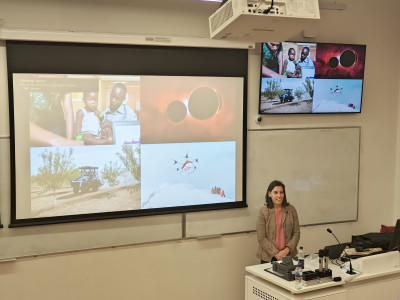 Dr Martina Sciola gives guest lecture on using AI in …