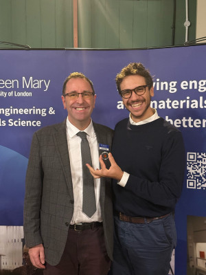 James Busfield and Giacomo Sasso at the Prize Day Ceremony