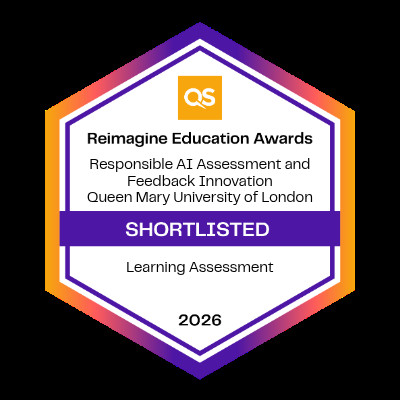 click/tap to enlarge this image... QS Reimagine Education 2026 Shortlist