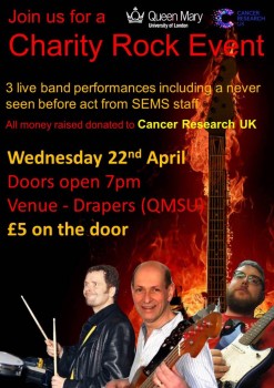 click/tap to enlarge this image... The promotional material was most definitely rock orientated!