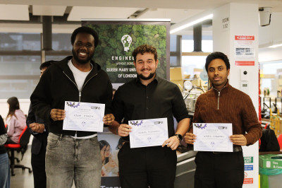 Engineers Without Borders society hosts CADathon with Bentley and IMechE