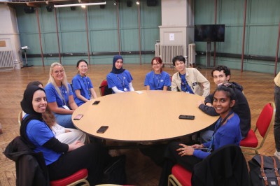 click/tap to enlarge this image... Our fantastic team of student volunteers, whose tireless work helped make EnFI2025 a resounding success.