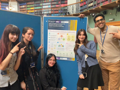 Engineering students group disseminate scholarship research at Festival of Education
