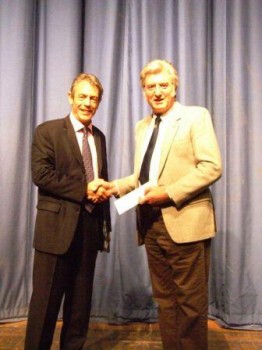 Colin Langdown is recognised for his long service