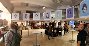 click/tap to enlarge this image... Last year's exhibition.