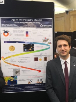 SEMS PhD student takes his research to Parliament