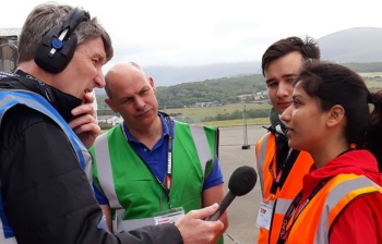 SEMS student Anjali Bhatt interviewed by BBC Wales