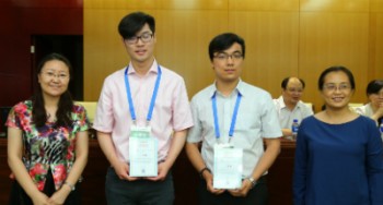 Xingchen Zhang (2nd from right) and his team